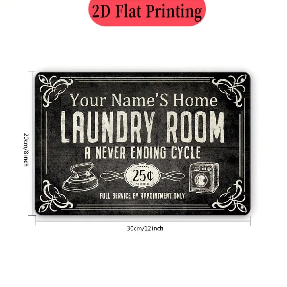ป้ายชื่อร้านซักรีดแบบกำหนดเอง, - Laundry บทวิจารณ์และราคา