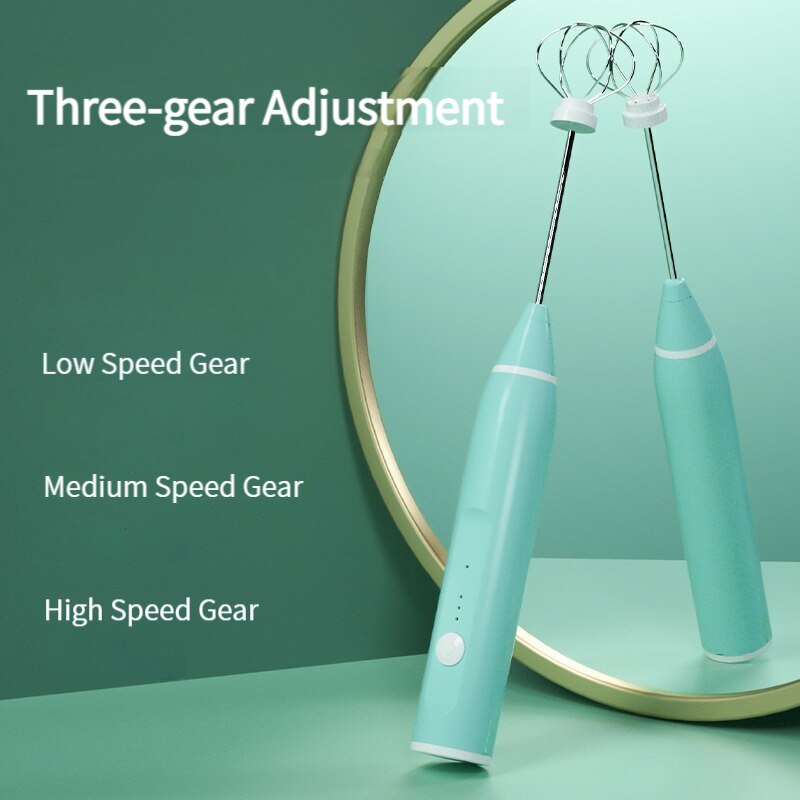 เครื่องตีไข่ไฟฟ้าแบบพกพา1ชิ้นเ - Portable Blender Usb Rechargeable บทวิจารณ์และราคา