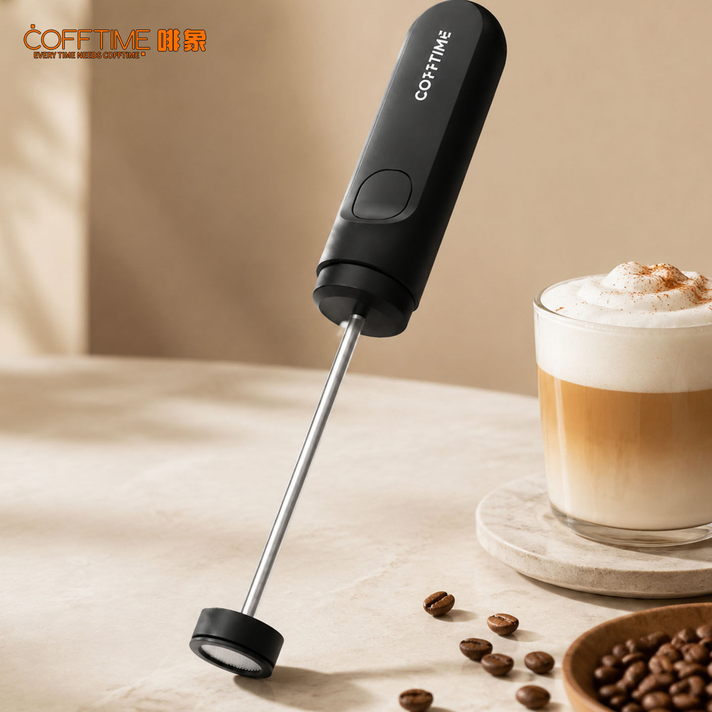 เครื่องตีฟองนมไฟฟ้า ช่วยตีฟองน - Electric Milk Frother Handheld บทวิจารณ์และราคา
