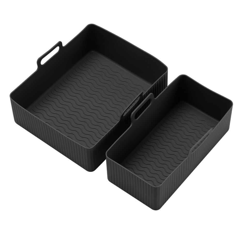 แผ่นรองซิลิโคนสำหรับหม้อทอดไร้ - Air Fryer Silicone Pot Liner บทวิจารณ์และราคา