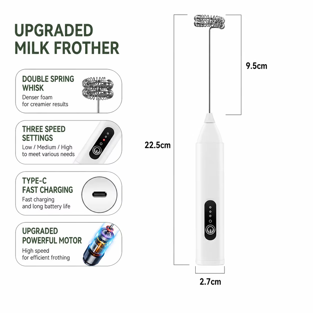 เครื่องผสมนมไฟฟ้า + แบบไร้สาย  - Portable Blender Usb Rechargeable บทวิจารณ์และราคา