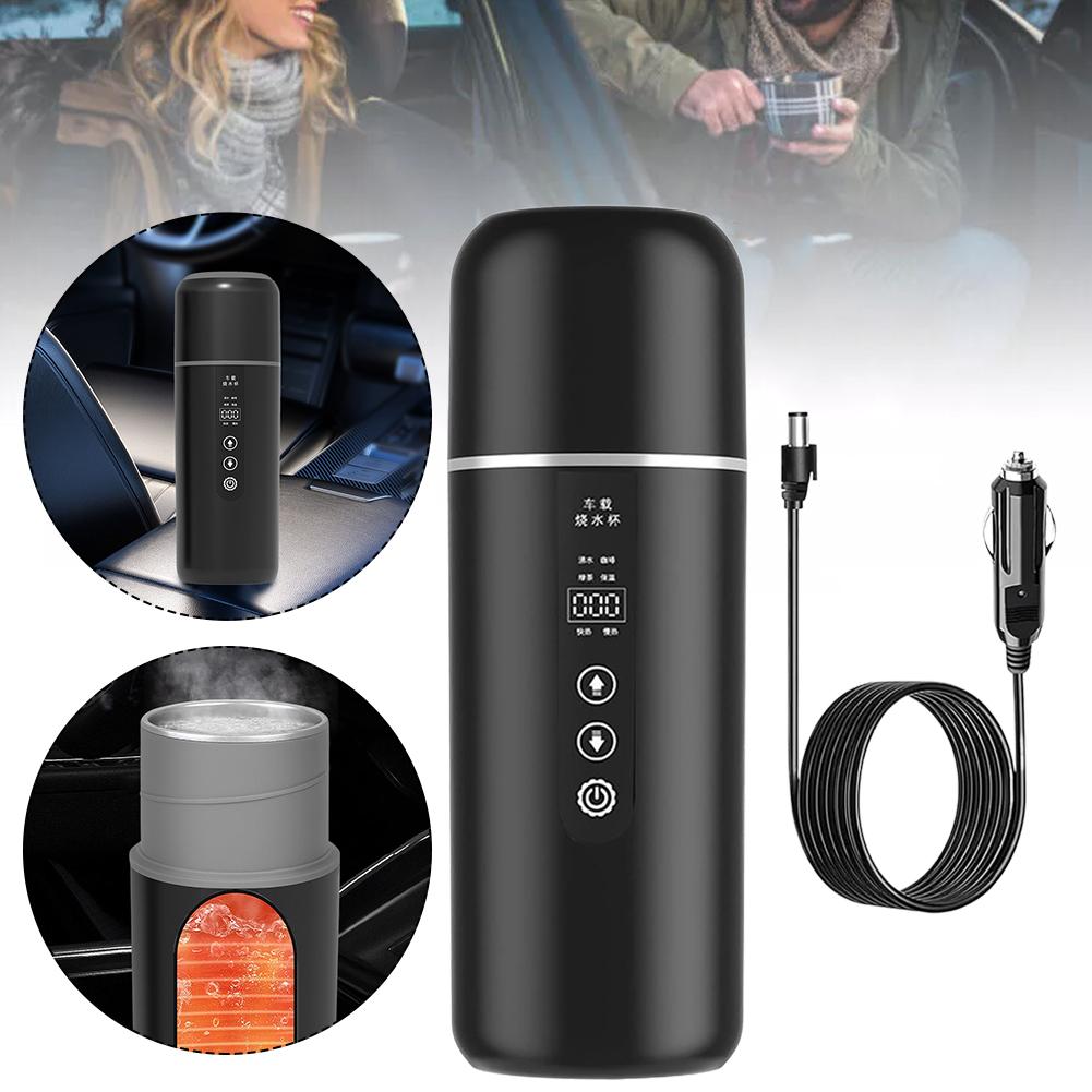 แก้วน้ำร้อนในรถยนต์ 12V 24V กา - Electric Kettle Temperature Control บทวิจารณ์และราคา