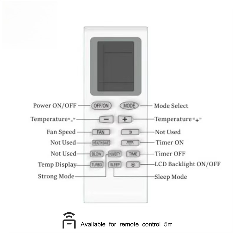 รีโมทคอนโทรลเครื่องปรับอากาศแบ - Air Conditioners บทวิจารณ์และราคา